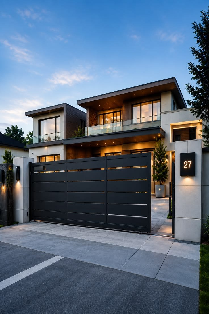 Matching Pedestrian Wicket Gate